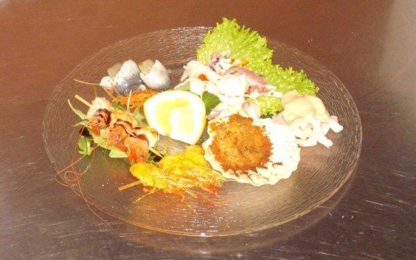 Antipasto misto di pesce