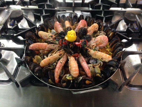 Gamberoni e mitili