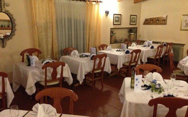 sala per eventi del ristorante