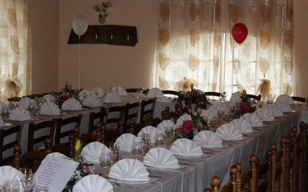 Tavolata per la celebrazione di un compleanno