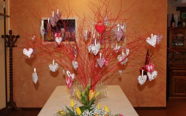 allestimento per feste nel ristorante