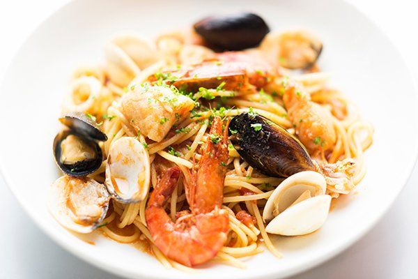 Pasta con frutti di mare