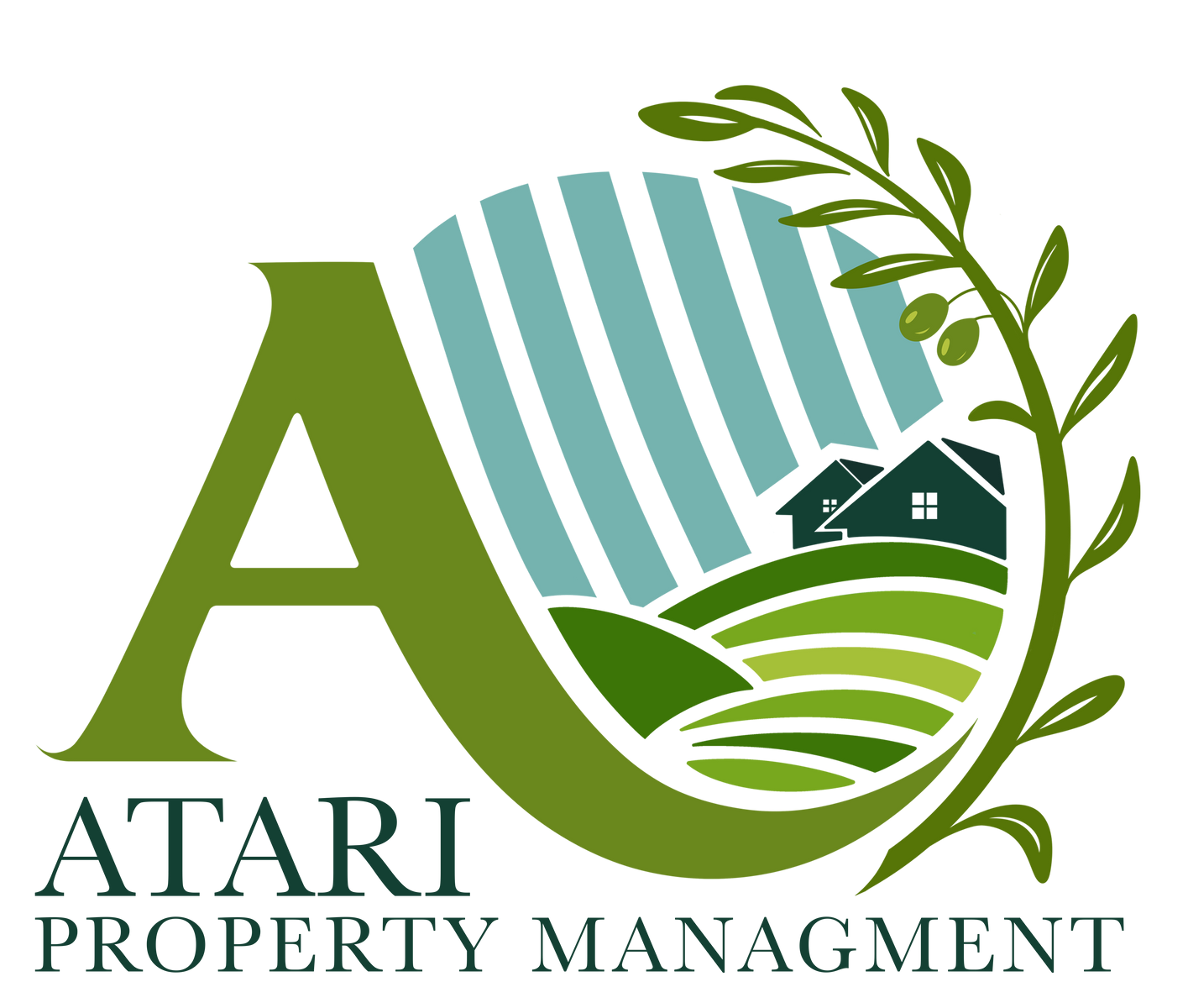 Atari Property Management Logo - header, go to homepage
