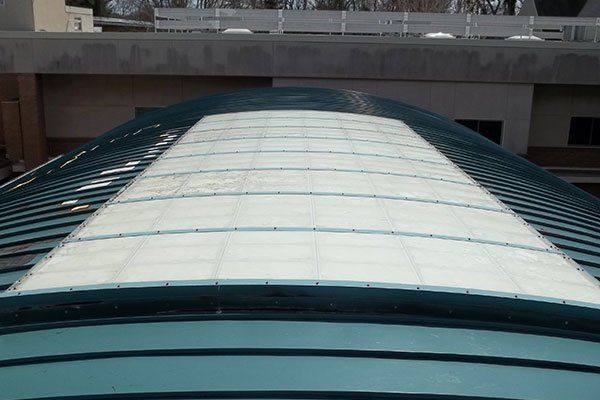 Commercial Roof With Metal Roofing — Candler, NC — ARS Construction Service