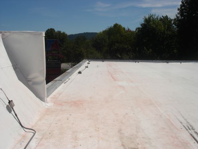 Commercial Flat Roof — Candler, NC — ARS Construction Service