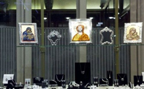 immagini sacre con cornici in argento