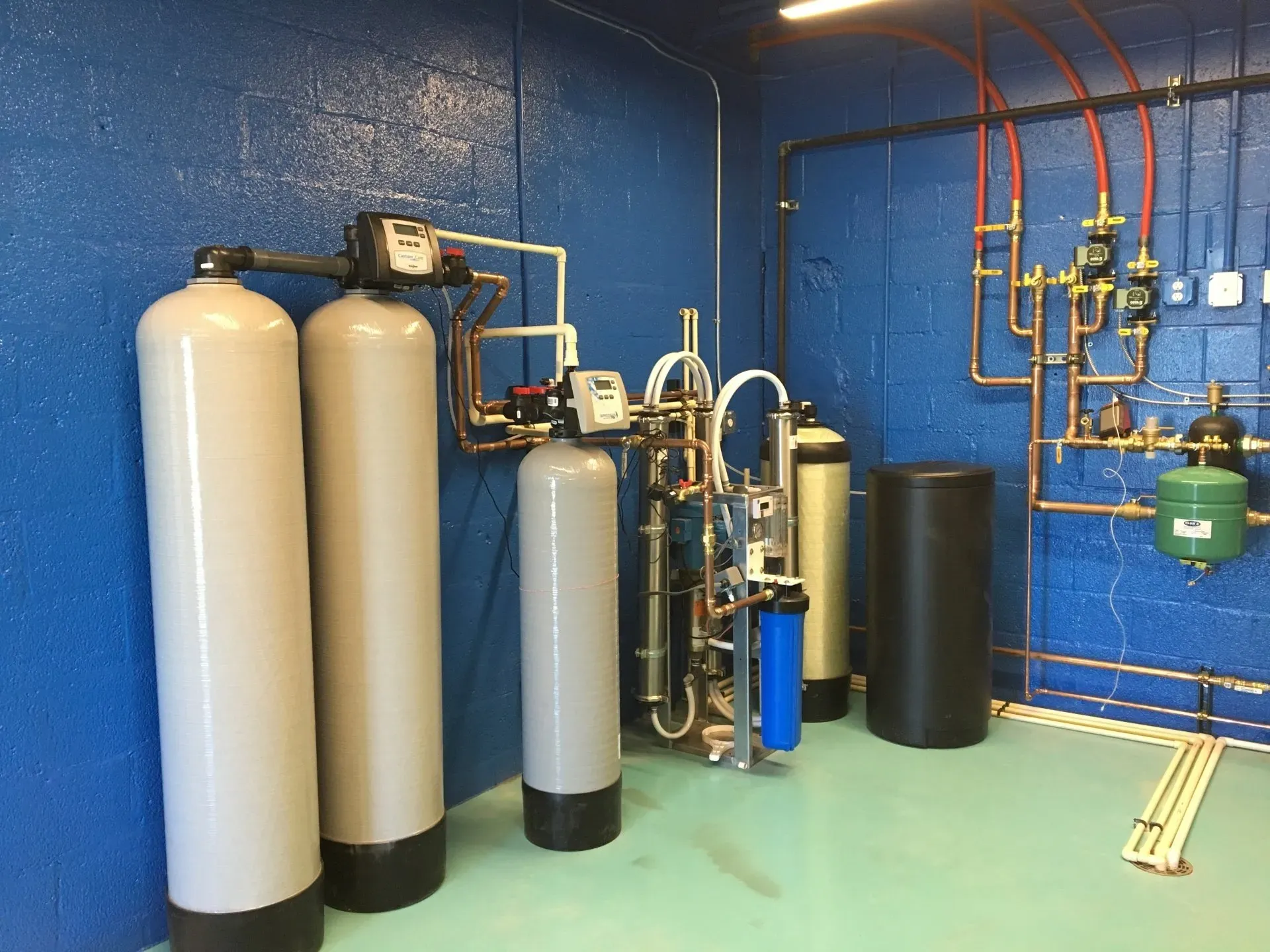 Residential Water Treatment tanks