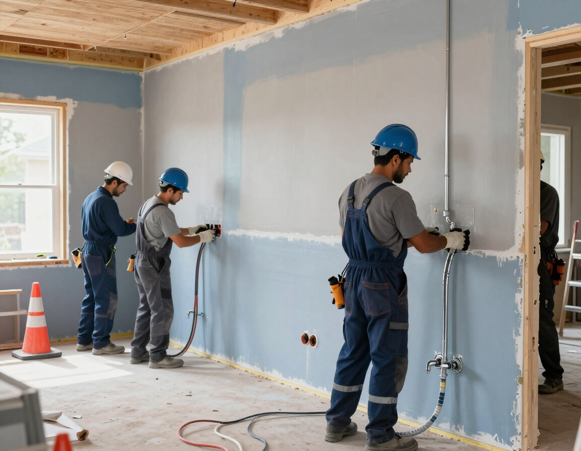 Obra menor residencial con instalaciones t&eacute;cnicas