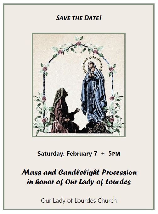 Mass and Candlelight Procession