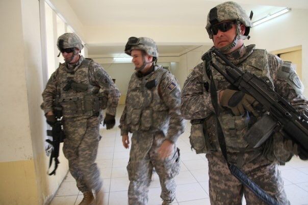 Craig Bowser in military uniform