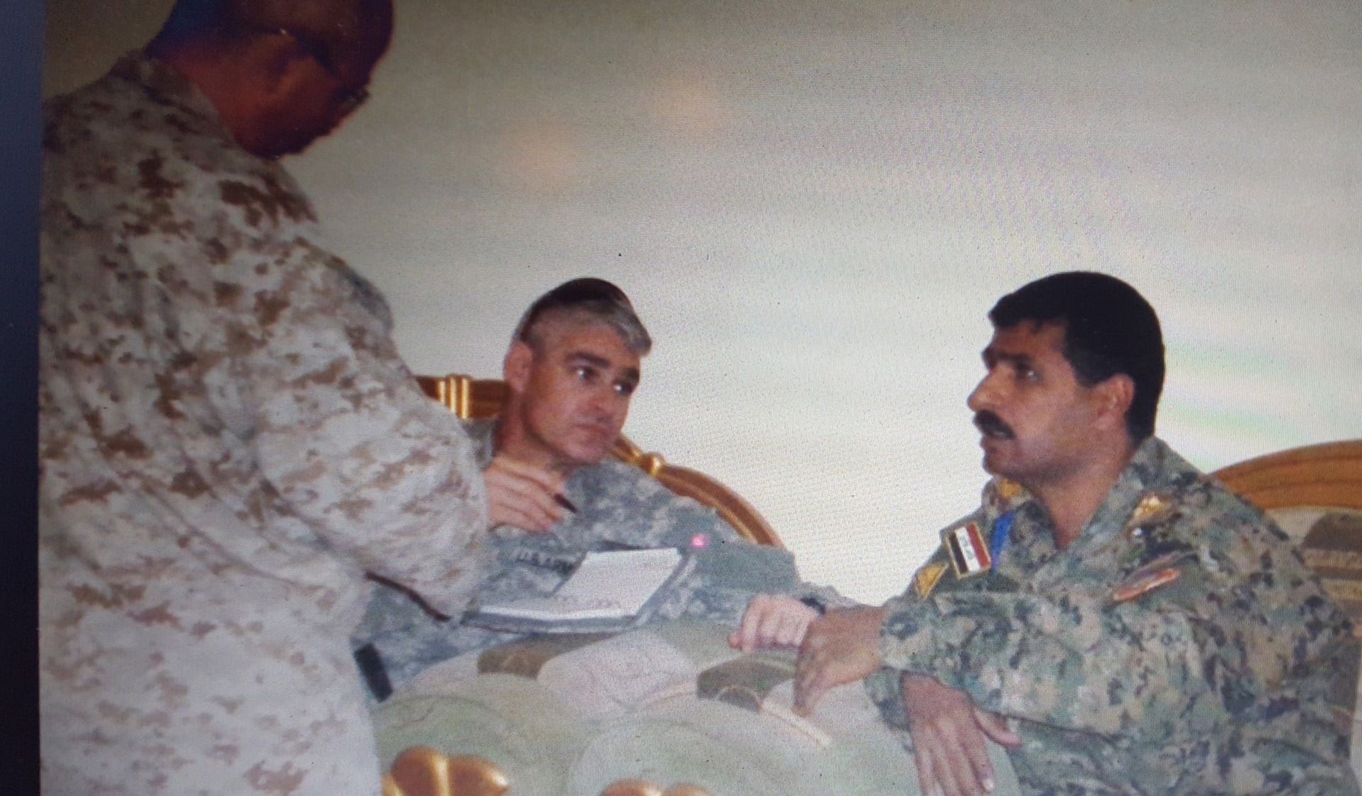 Craig Bowser in military uniform