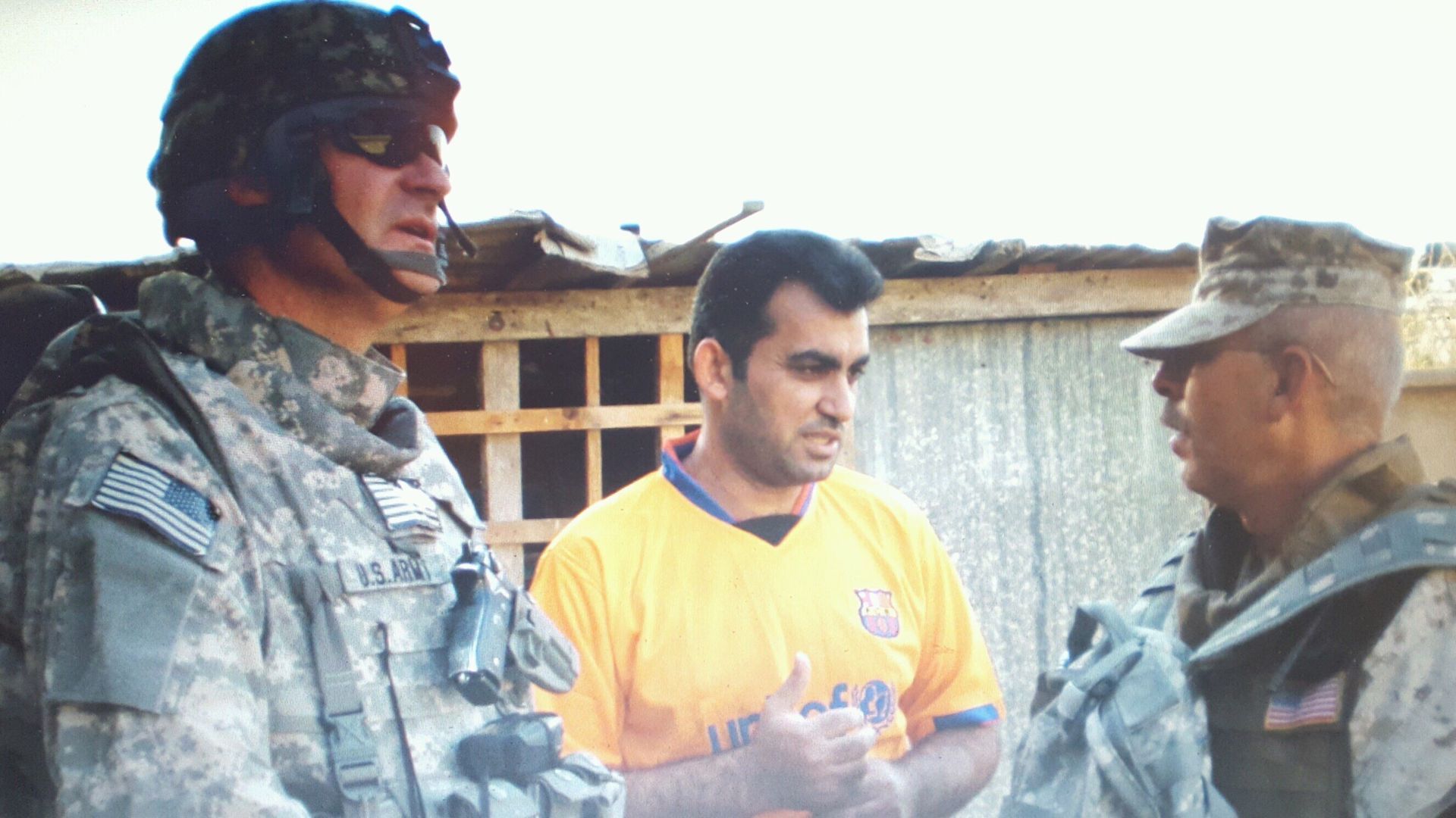 Craig Bowser in military uniform