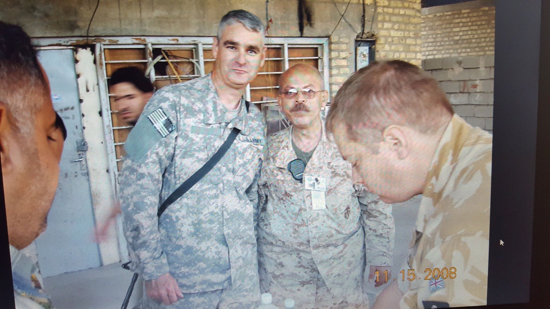 Craig Bowser in military uniform