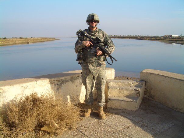 Craig Bowser in military uniform