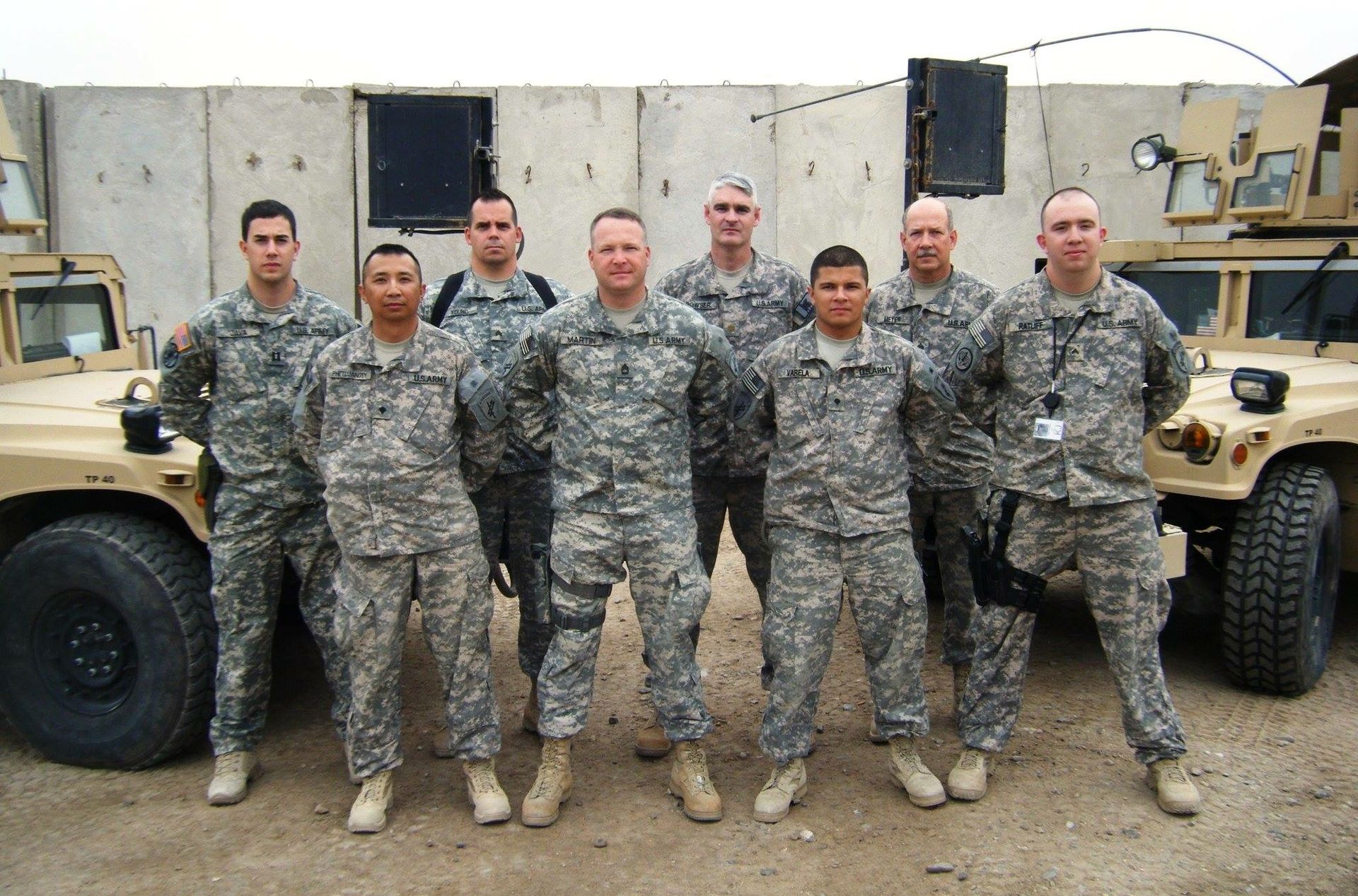 Craig Bowser in military uniform