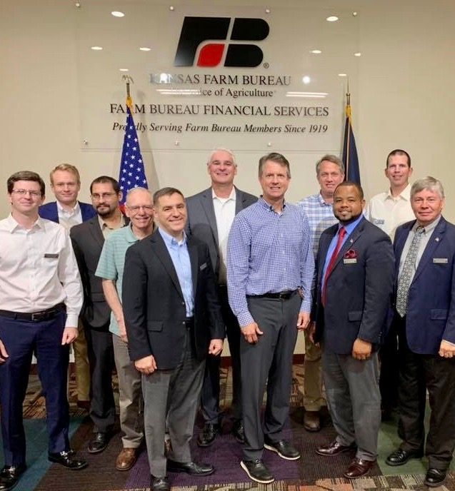 Craig Bowser with US Senator Roger Marshall