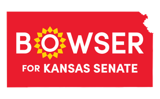 Craig Bowser for Kansas Senate Logo Red