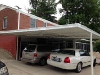 Gable Roof Carport — Carports in Old Hickery, TN