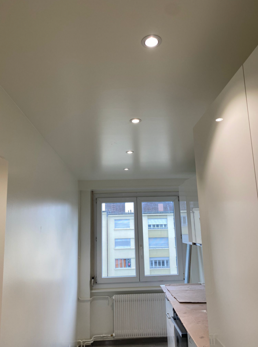 Rénovation appartement faux plafond