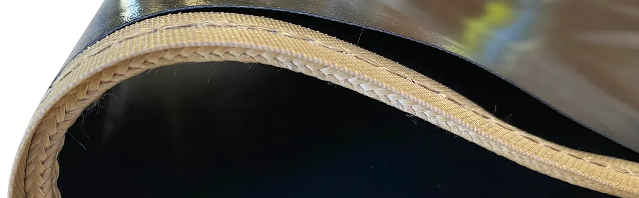 Correia de Teflon® com guia de Kevlar® opcional