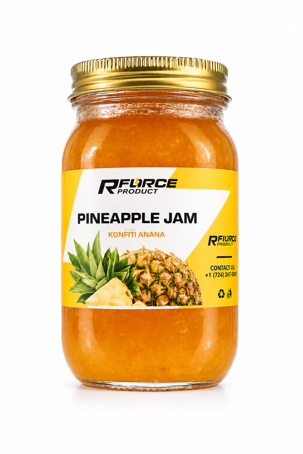 PINEAPPLE JAM KONFITI ANANA