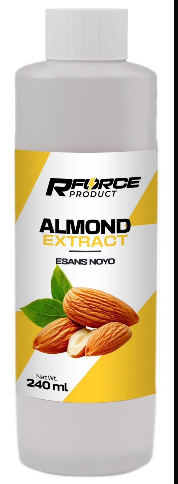 RForce Almond Extract – 240 ml (Esans Noyo)