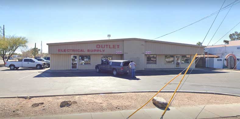 Front of the Store — Tucson, AZ — Outlet Electrical Supply