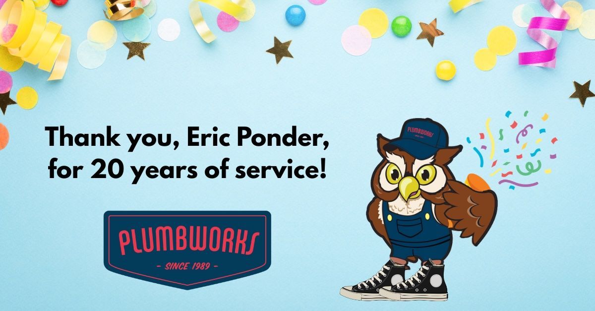 Thank you, Eric Ponder for 20 years of service!