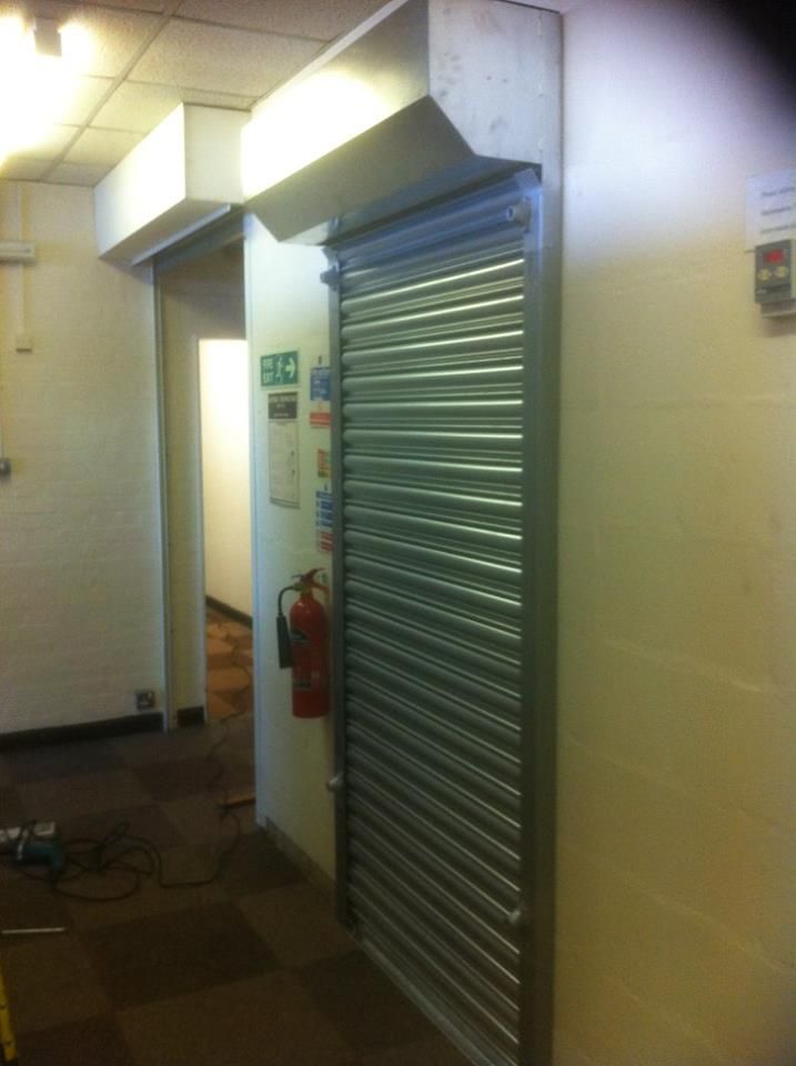 Self storage unit shutters