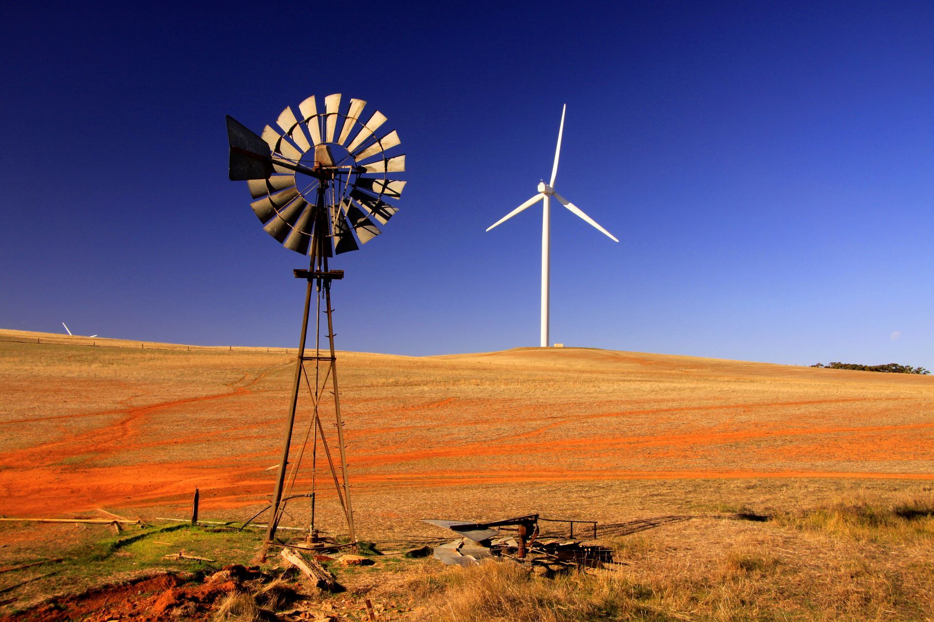 Windmills near Burra SA