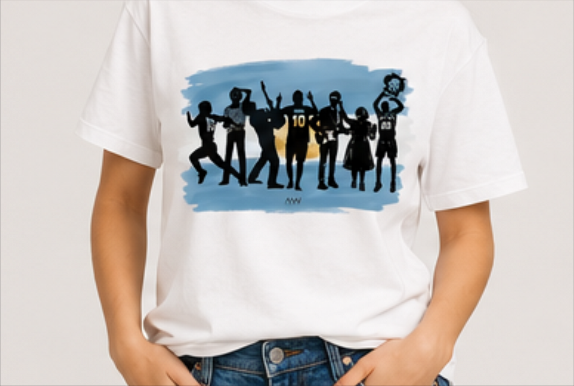 DOLOS ARGENTINOS BASICA HOMBRE - BLANCO