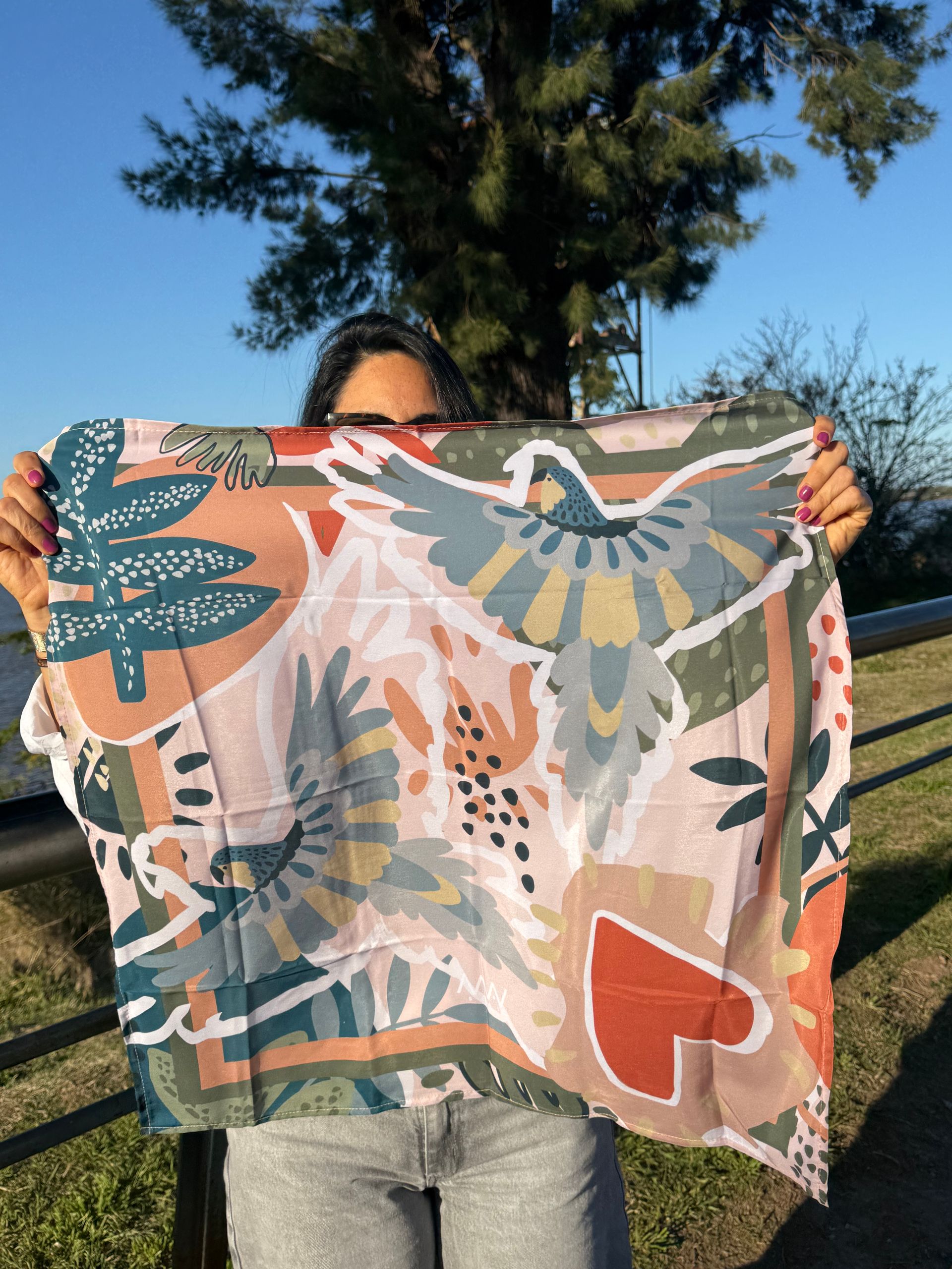 Soy naturaleza - pañuelos de diseño