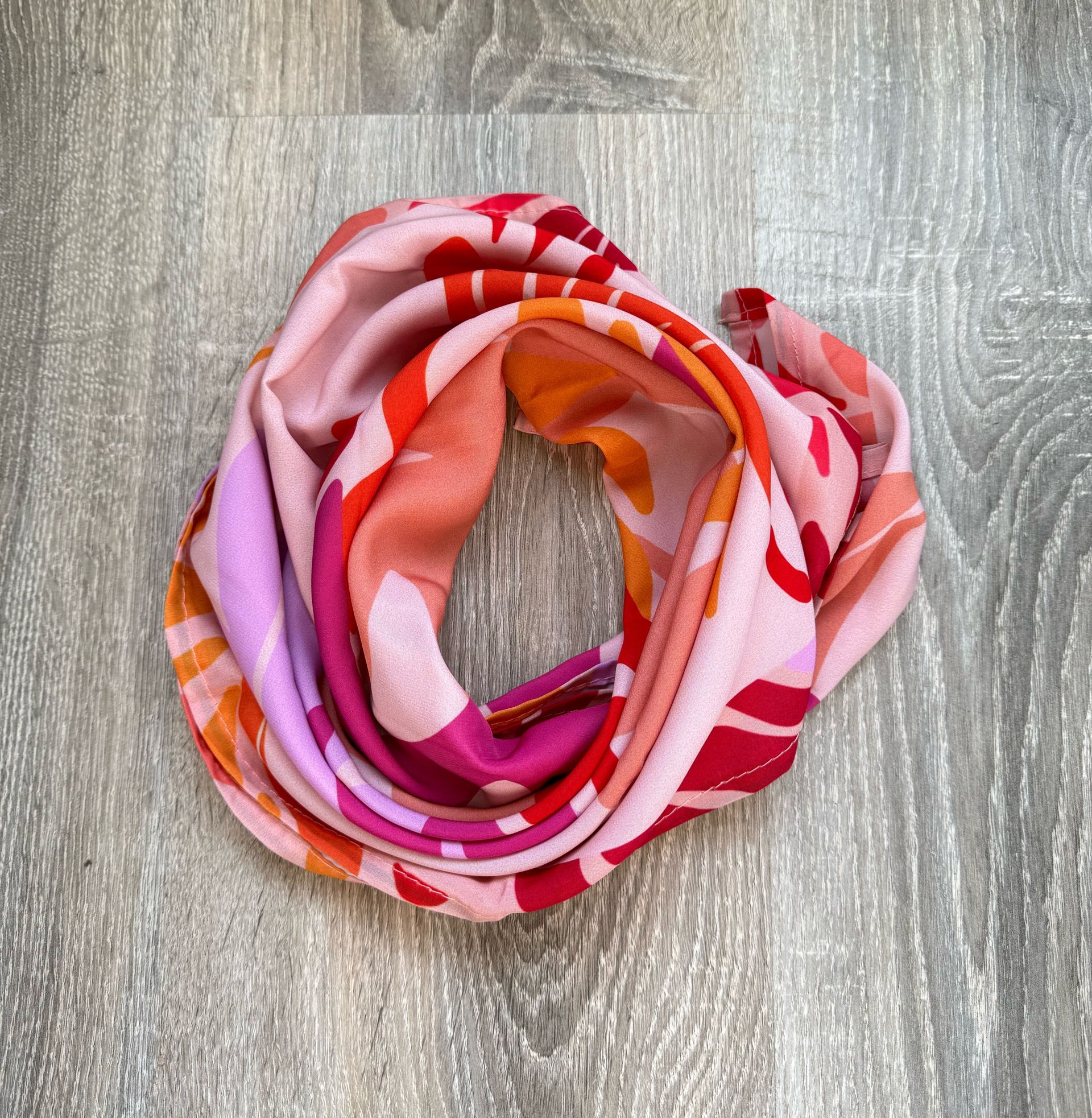 Flores de fuego - pañuelos estampados