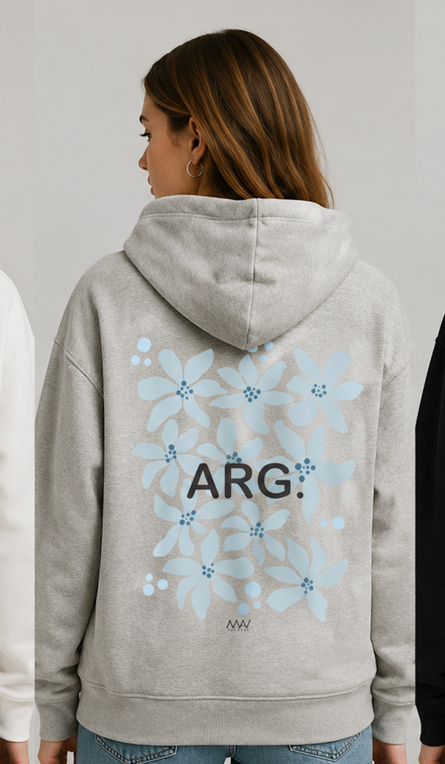 Hoodie Unisex Flores Argentinas