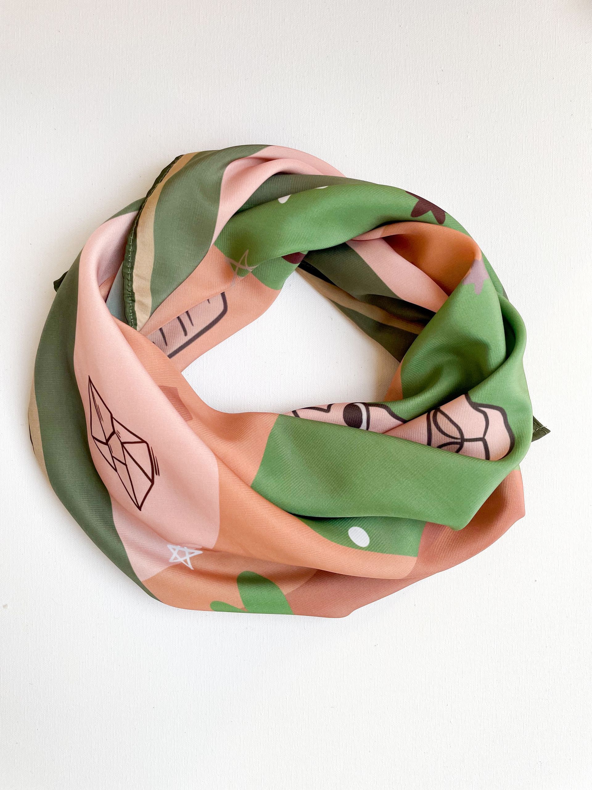 soy indomita -pañuelos con diseño