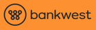 The bankwest logo is on an orange background.