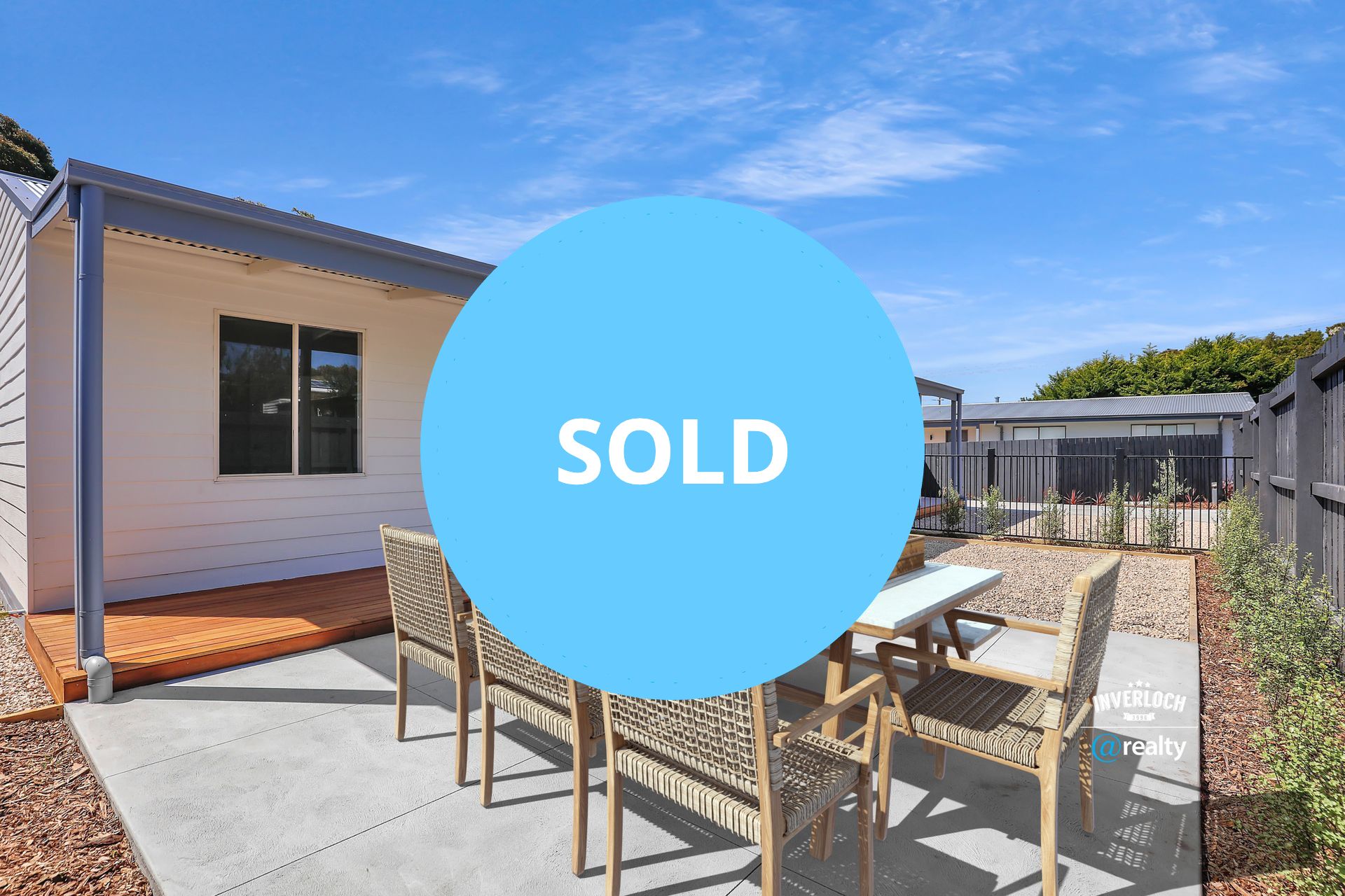 A picture of a house that is under contract