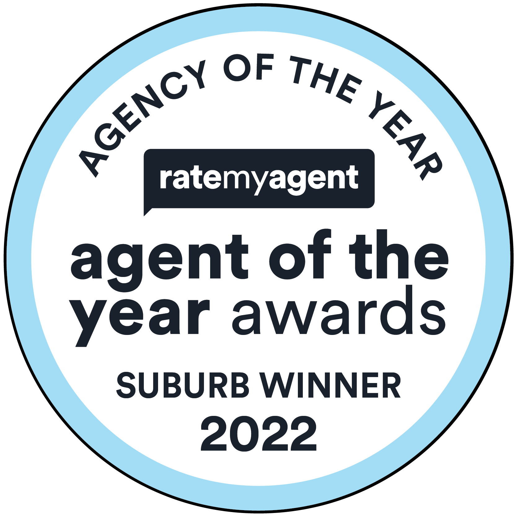Agency of the year agent of the year awards suburb winner 2022