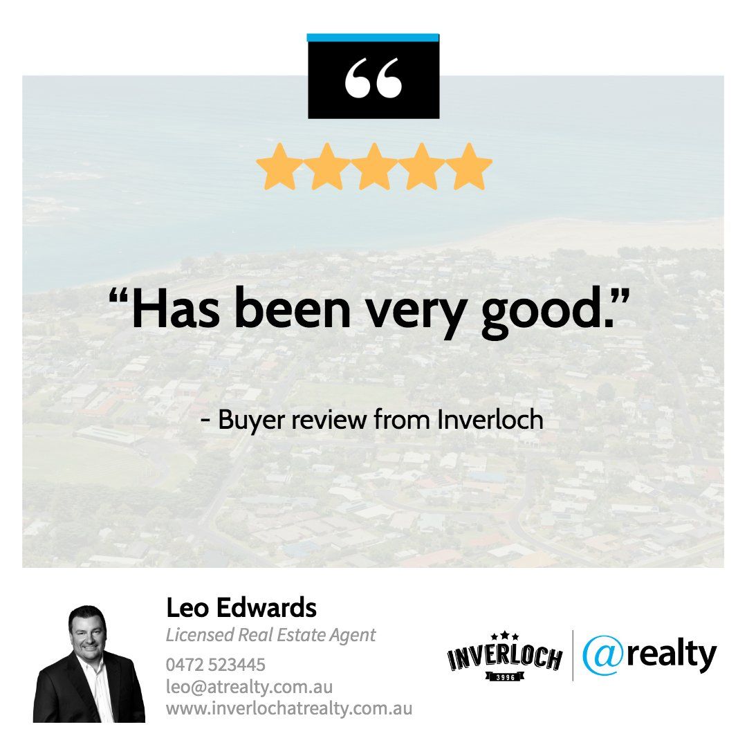 A buyer review from inverloch has been very good