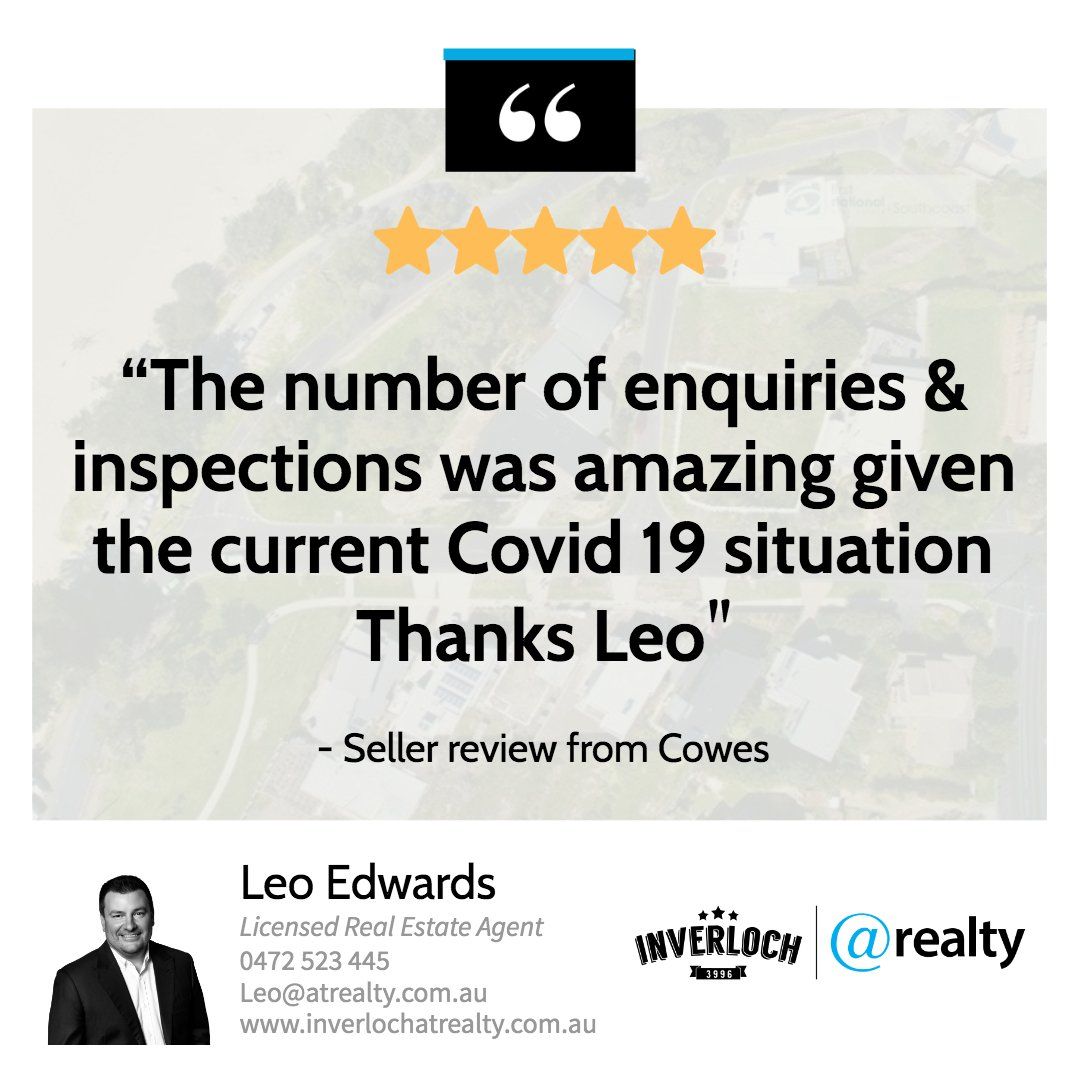 The number of enquiries and inspections was amazing given the current covid 19 situation.