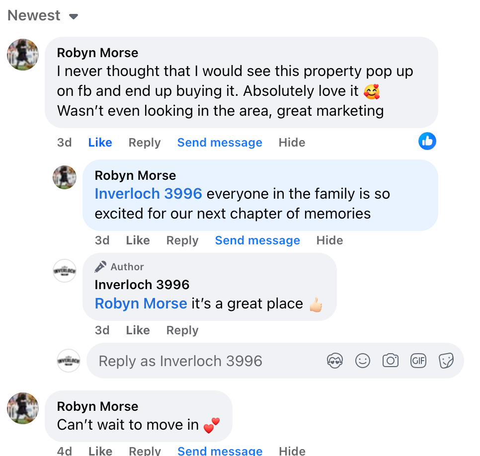 Inverloch @realty social media reach 30000 followers Bass Coast