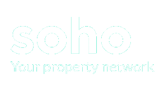 It is a logo for soho your property network.