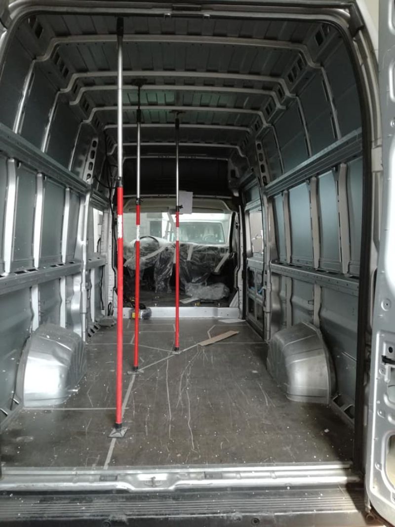 progettazione camper divisione spazi interni