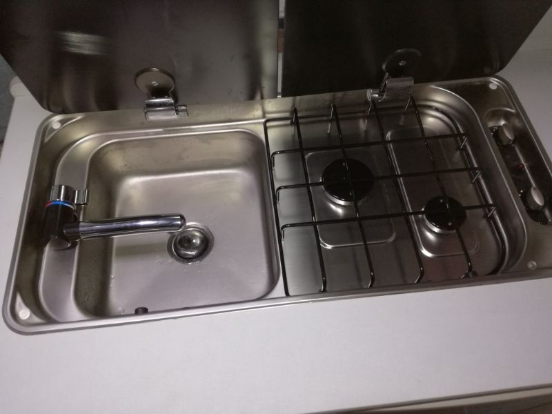 piano cottura camper