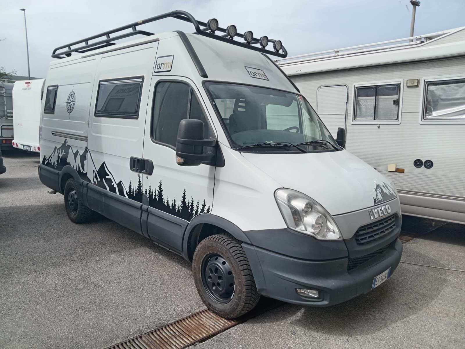 camper furgonato per tutta la famiglia