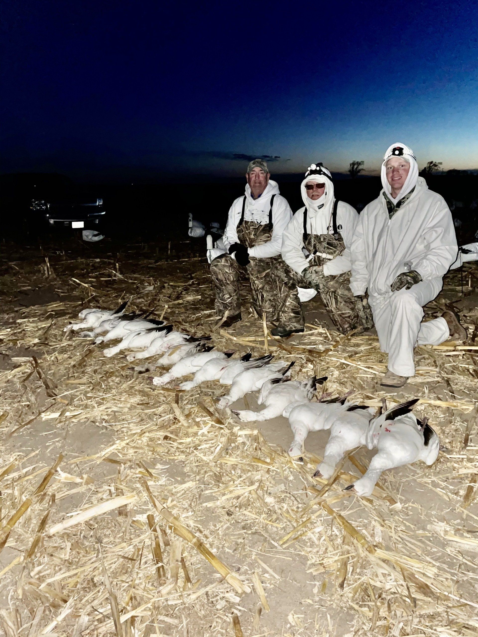 Central Nebraska Outfitters guided Snow Goose Hunting