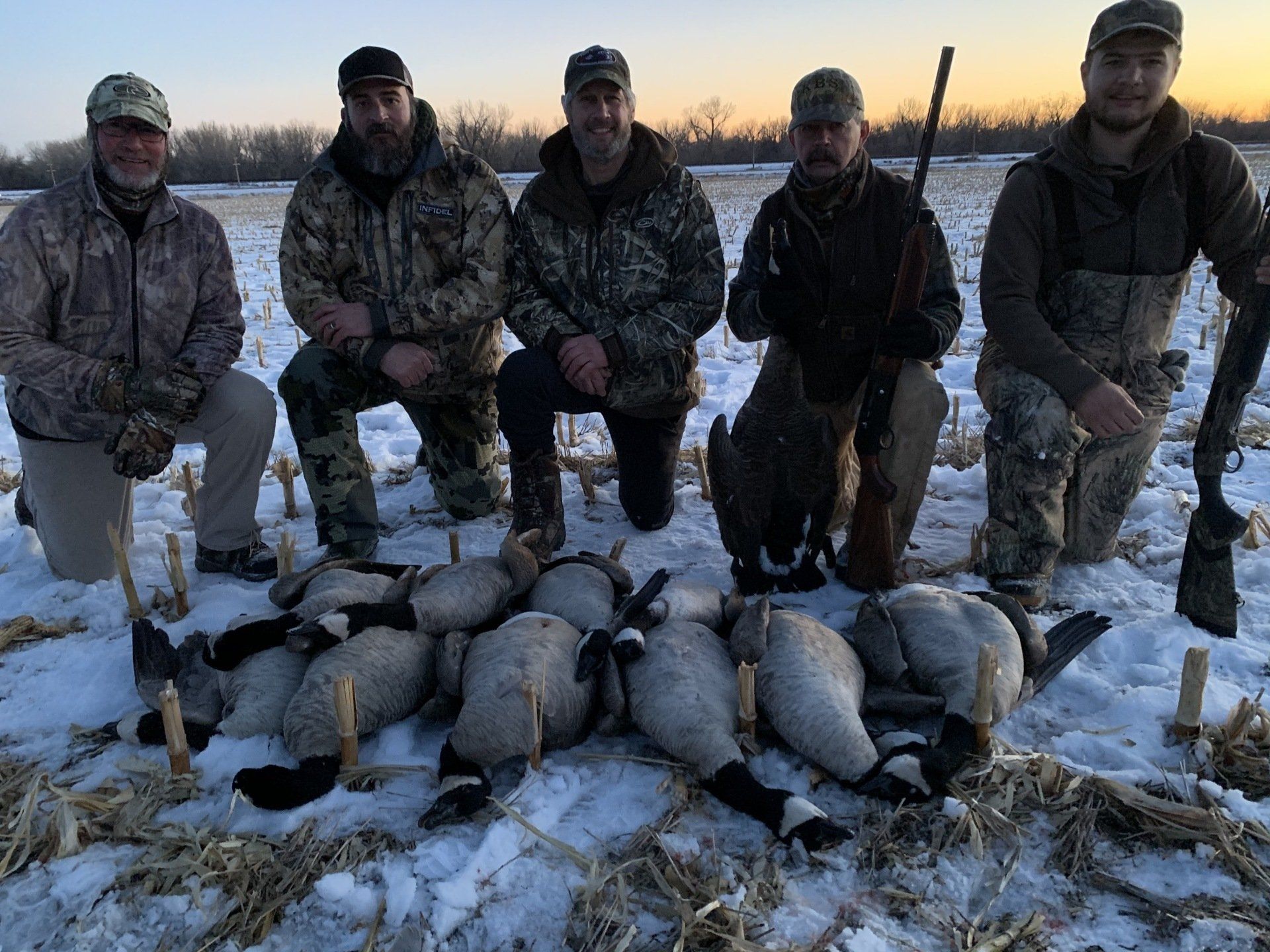Central Nebraska Goose Hunts
