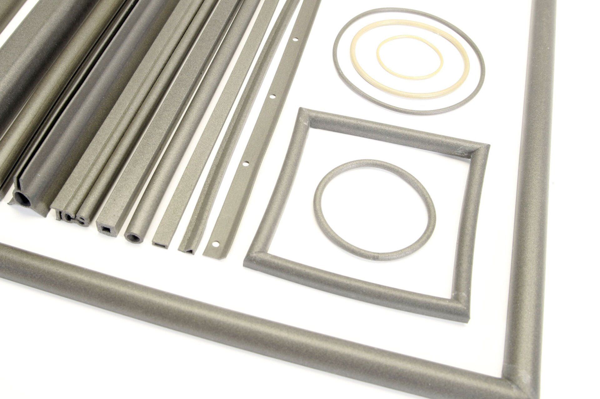 Extruded profiles,  Standard profiles,  Duo-seal,  Flame retardant,  Miniature o-rings,  TC Shielding,  TCS,  Conductive elastomer specialists,  Herefordshire,  conductive silicone manufacturers