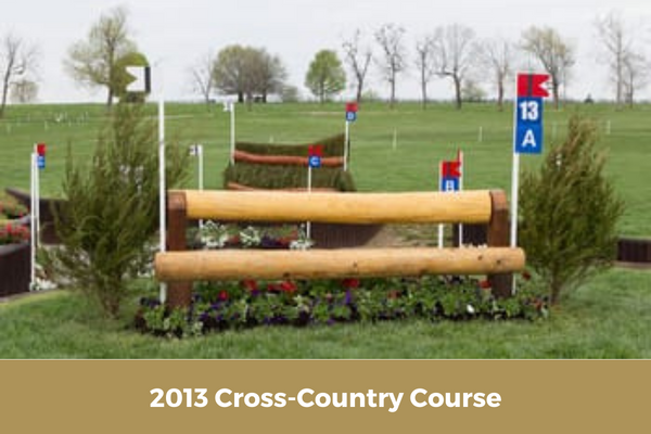 A picture of a cross country course from 2013