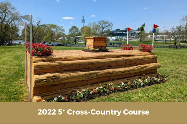 A picture of a cross country course for the 2022 5 star cross country course